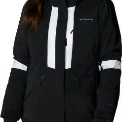 Columbia Women's Forbidden Peak Interchange Jacket Black/white