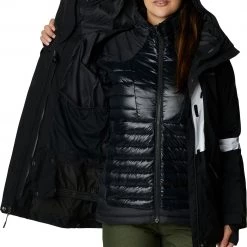 Columbia Women's Forbidden Peak Interchange Jacket Black/white -Columbia Sales Store unnamed file 727