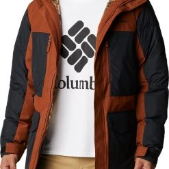 Columbia Men's Marquam Peak Fusion Parka Dark Amber