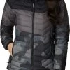 Columbia Women's Powder Lite Blocked Jacket Brt Grnm/bld Orng/mlbc -Columbia Sales Store unnamed file 761