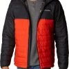 Columbia Men's Powder Lite Hooded Jacket Red Quartz/shark -Columbia Sales Store unnamed file 766