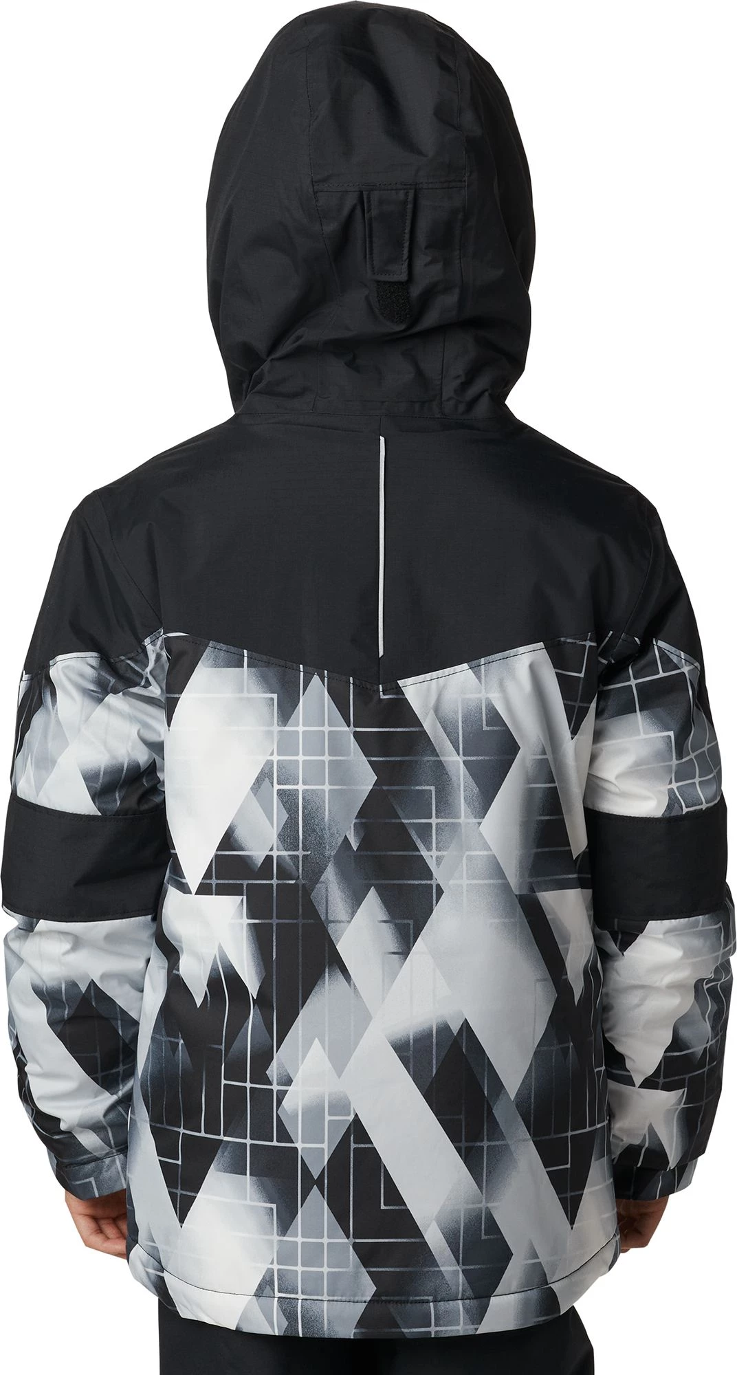 Columbia Boy's Might Mogul II Jacket For Boys' Black Geo Mt/black 5 Columbia Boy's Might Mogul II Jacket For Boys' Black Geo Mt/black - Image 3