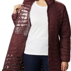 Columbia Women's Powder Lite Mid Jacket Olive Green -Columbia Sales Store unnamed file 792