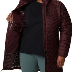 Columbia Women's Powder Lite Mid Jacket Olive Green -Columbia Sales Store unnamed file 796