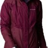 Columbia Women's Rosie Run Insulated Jacket Marionberry Heather -Columbia Sales Store unnamed file 807