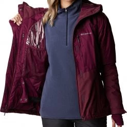 Columbia Women's Rosie Run Insulated Jacket Marionberry Heather -Columbia Sales Store unnamed file 810