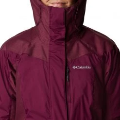 Columbia Women's Rosie Run Insulated Jacket Marionberry Heather -Columbia Sales Store unnamed file 811
