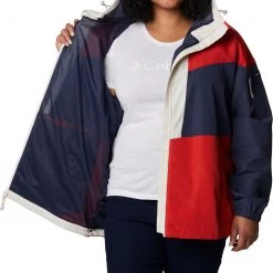 Columbia Women's Wallowa Park Lined Jacket Chalk/bold Orange/ncturnl -Columbia Sales Store unnamed file 825