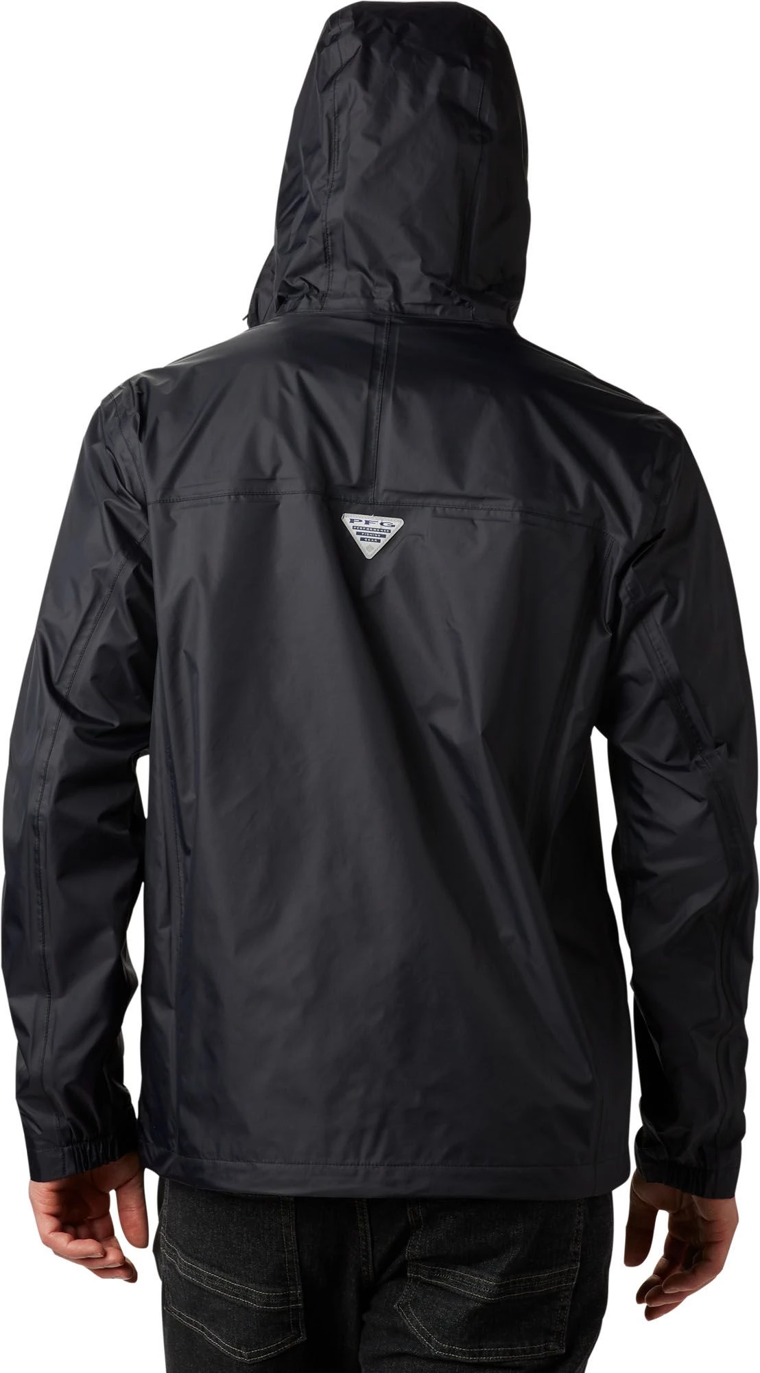 Columbia PFG Mens' Storm Rain Jacket Black 4 Columbia PFG Mens' Storm Rain Jacket Black - Image 2