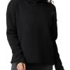 Columbia Women's Chillin Fleece Pullover Sweater Black Thermal