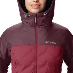 Columbia Women's Grand Trek Down Jacket Marsala Red -Columbia Sales Store unnamed file 989