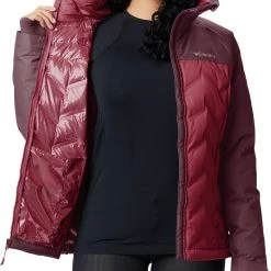 Columbia Women's Grand Trek Down Jacket Marsala Red -Columbia Sales Store unnamed file 990